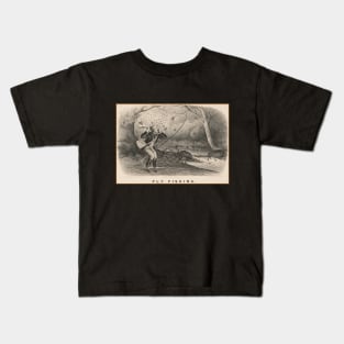 Classic Fly Fishing Kids T-Shirt